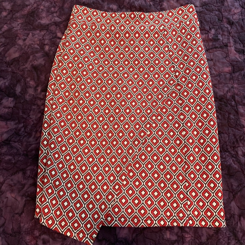 Anthropologie Maeve asymmetrical skirt XS petite